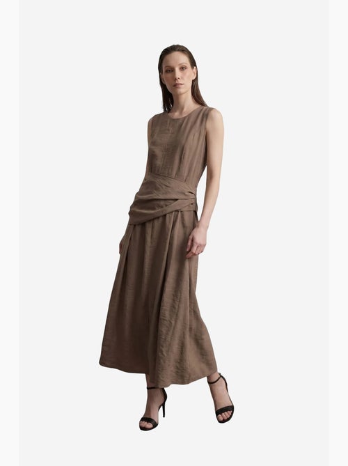 Mouwloze a-lijn midi-jurk my fashion - Kiabi