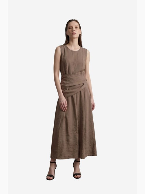 Mouwloze a-lijn midi-jurk my fashion - Kiabi