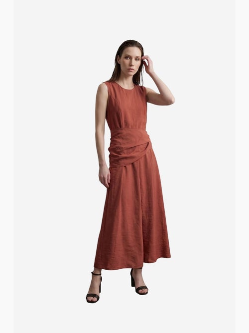 Mouwloze a-lijn midi-jurk my fashion - Kiabi