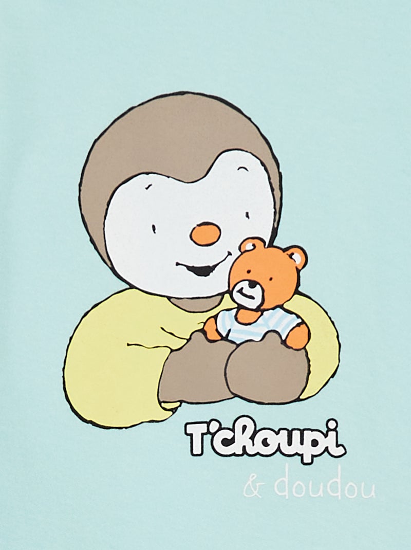 Mouwloze babyslaapzak TOG 1 'T'choupi' BLAUW - Kiabi