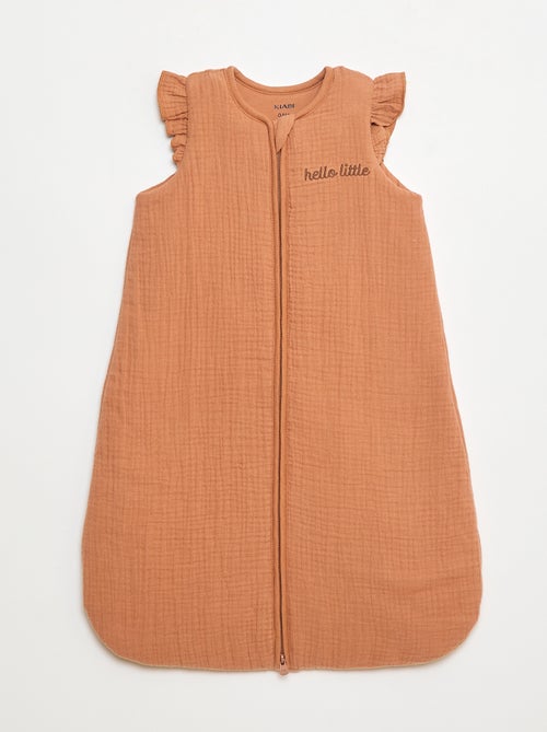 Mouwloze babyslaapzak van zachte, luchtige katoen, TOG-waarde 2 - Kiabi