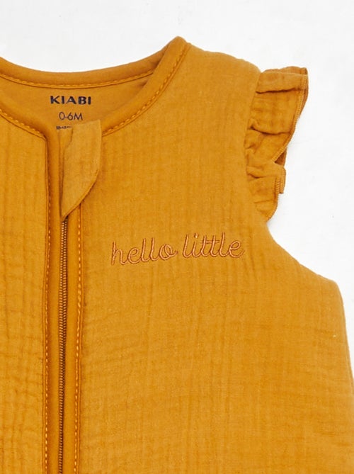 Mouwloze babyslaapzak van zachte, luchtige katoen, TOG-waarde 2 - Kiabi