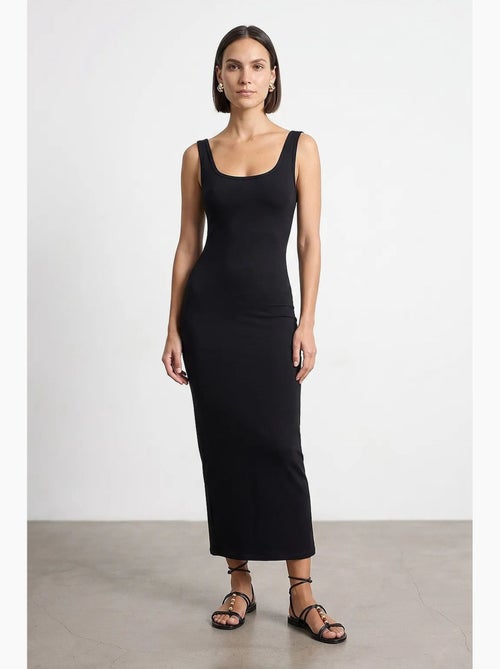 Mouwloze bodycon midi-jurk dilvin - Kiabi Mouwloze bodycon midi-jurk dilvin - Kiabi