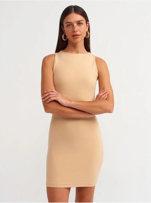 Mouwloze bodycon minijurk dilvin - Kiabi Mouwloze bodycon minijurk dilvin - Kiabi