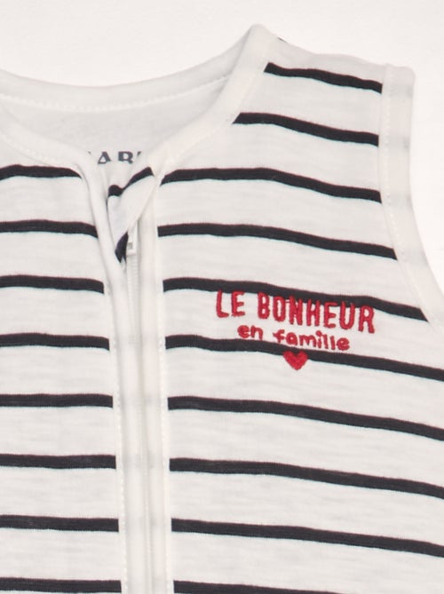 Mouwloze, gewatteerde babyslaapzak, TOG-waarde 2 - Kiabi