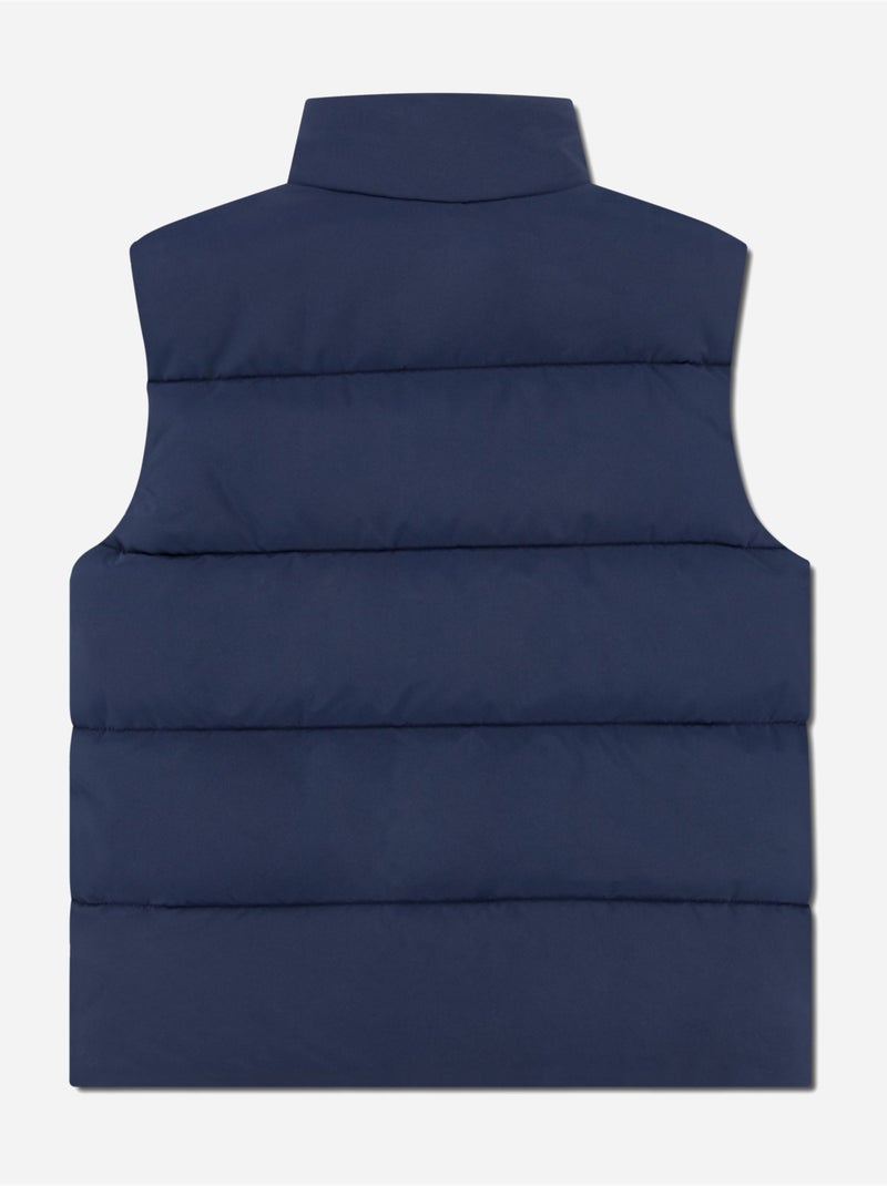 Mouwloze gewatteerde donsjas - lacoste Marineblauw - Kiabi