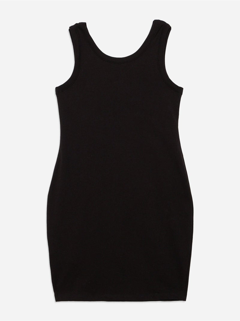 Mouwloze jurk - Guess kids Zwart - Kiabi