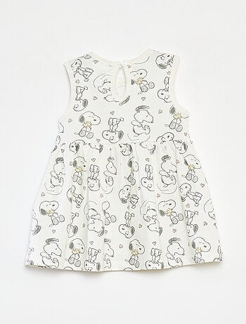 Mouwloze jurk 'Snoopy'