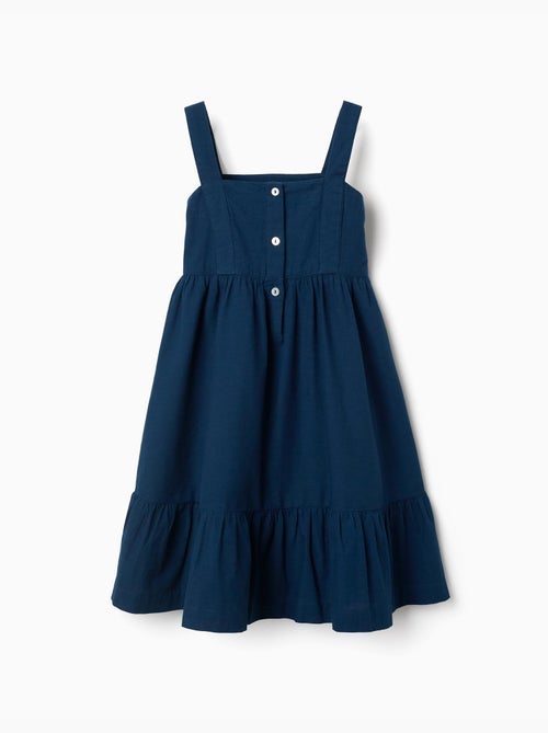 Mouwloze katoenen jurk met voering You&Me - Kiabi