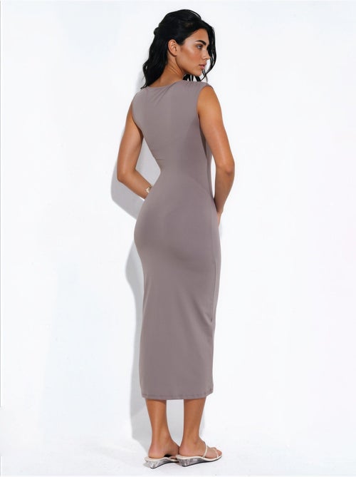Mouwloze maxi-jurk busem - Kiabi