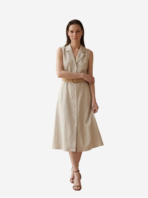 Mouwloze midi blousejurk my fashion - Kiabi