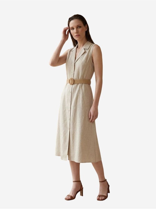 Mouwloze midi blousejurk my fashion - Kiabi