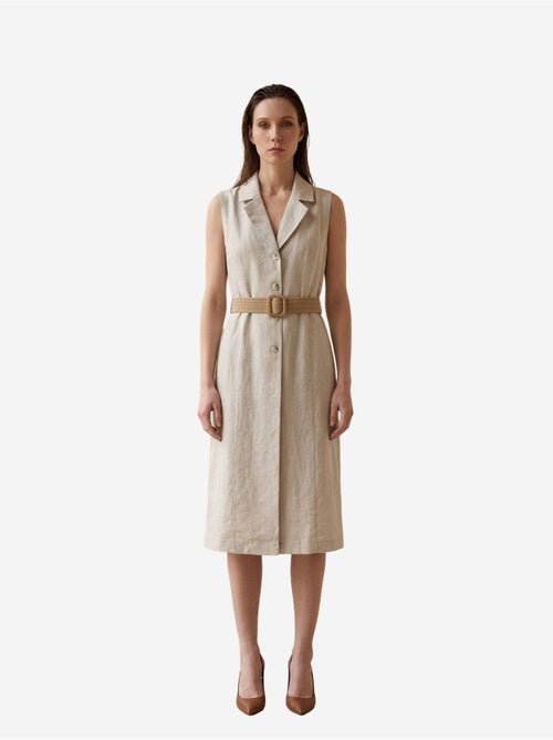 Mouwloze midi blousejurk my fashion - Kiabi