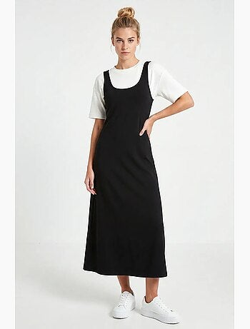 Mouwloze midi-jurk van jersey voor dames istanbul
