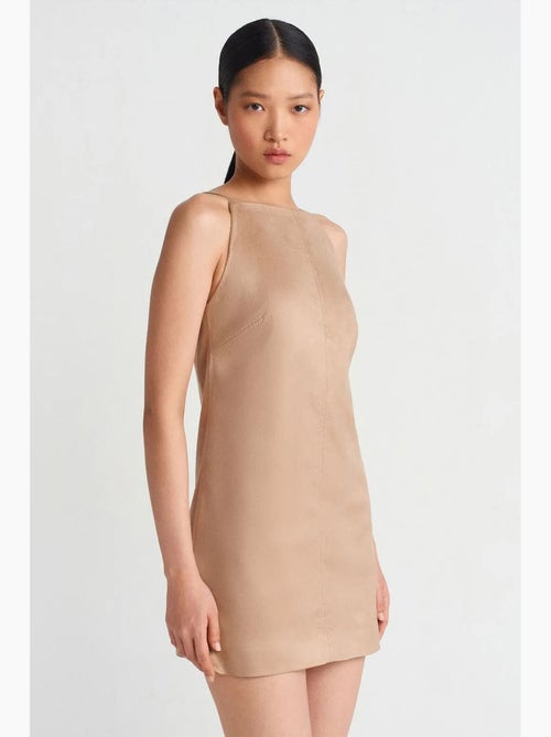 Mouwloze mini-jurk met rits dilvin - Kiabi