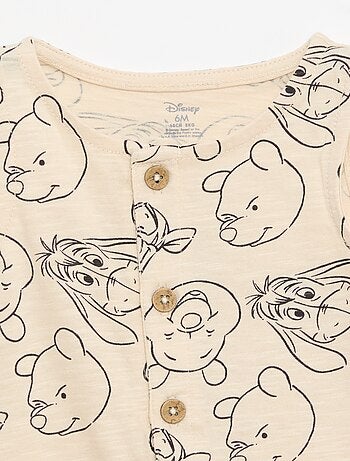 Mouwloze romper met 'Disney'-print