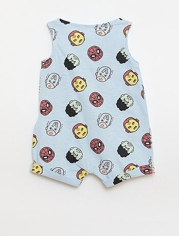Mouwloze romper met 'Marvel'-print