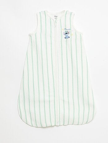 Mouwloze slaapzak met rits 'Disney' 'Stitch' van velours