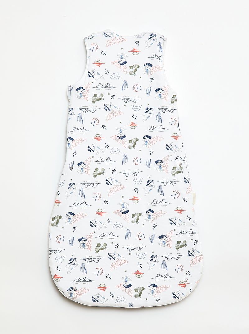 Mouwloze slaapzak TOG 3 'Petit Beguin' Blauw - Kiabi