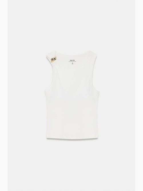 Mouwloze slim-fit cami-blouse dilvin - Kiabi