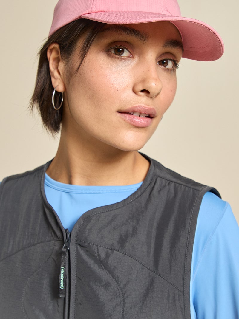 Mouwloze sportvest - (ekstract) Zwart - Kiabi