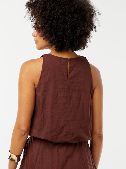 Mouwloze top - poffend model - Kiabi