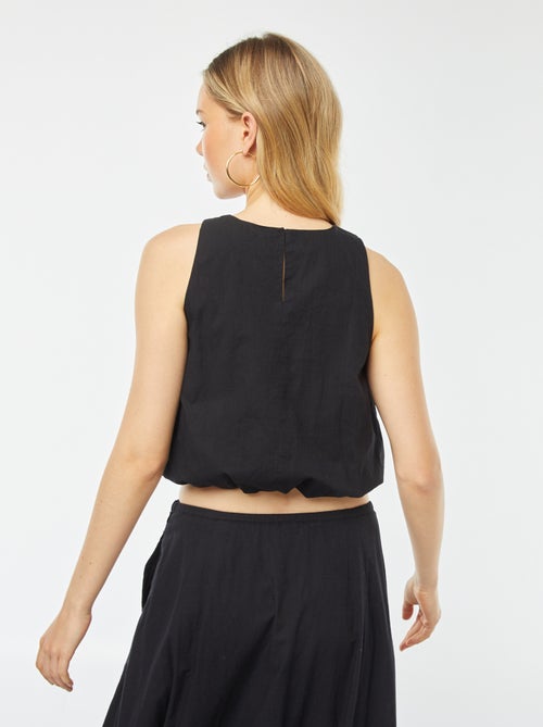 Mouwloze top - poffend model - Kiabi