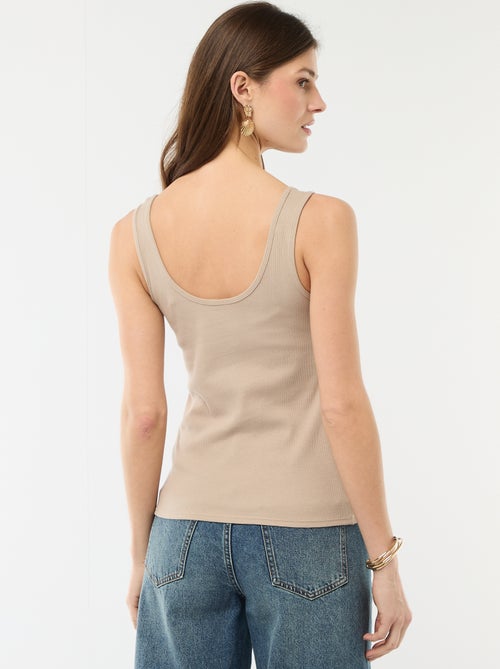 Mouwloze top - Kiabi