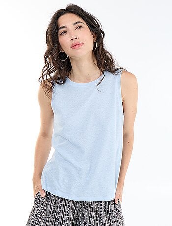 Mouwloze top