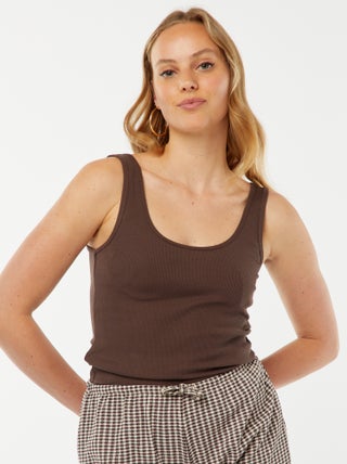 Mouwloze top