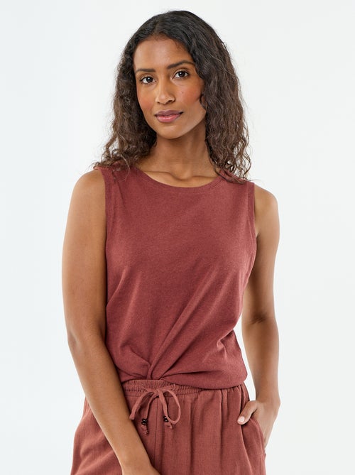 Mouwloze top - Kiabi