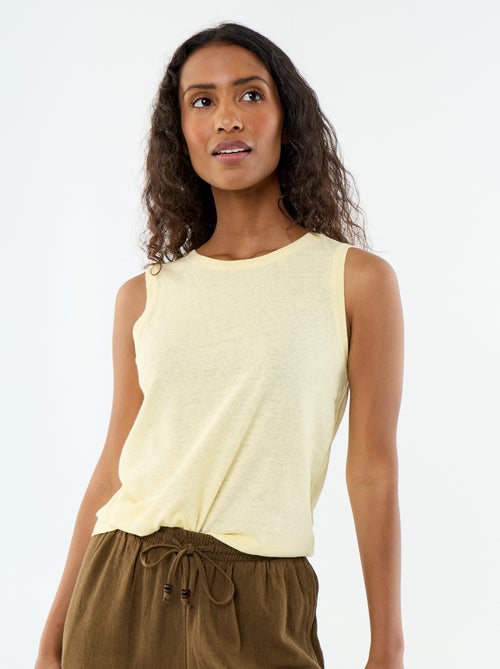 Mouwloze top - Kiabi