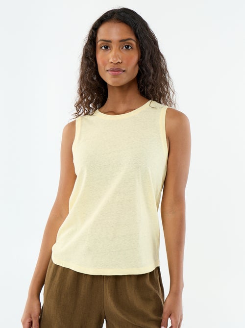 Mouwloze top - Kiabi