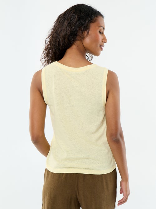 Mouwloze top - Kiabi