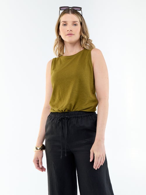 Mouwloze top - Kiabi