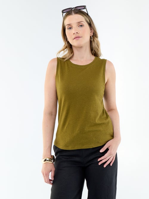 Mouwloze top - Kiabi