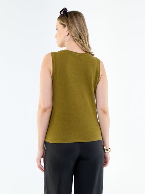 Mouwloze top - Kiabi