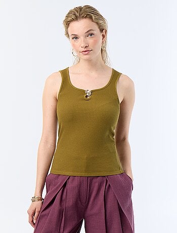 Mouwloze top