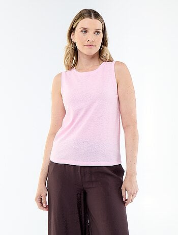 Mouwloze top