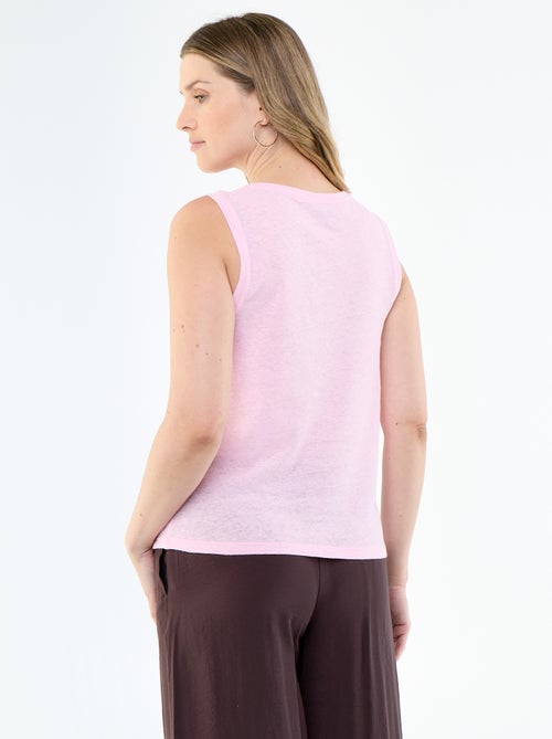 Mouwloze top - Kiabi