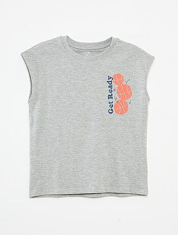 Mouwloze top + short - 2-delig