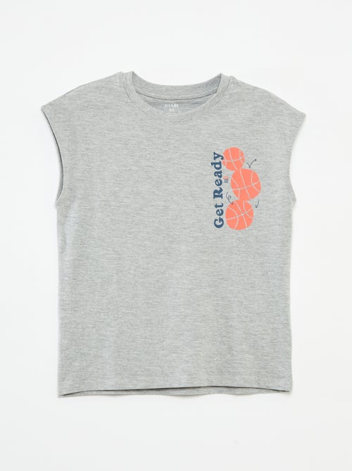 Mouwloze top + short - 2-delig - Kiabi