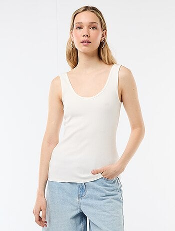 Mouwloze top