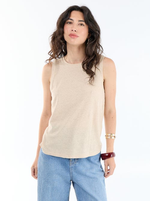 Mouwloze top - Kiabi