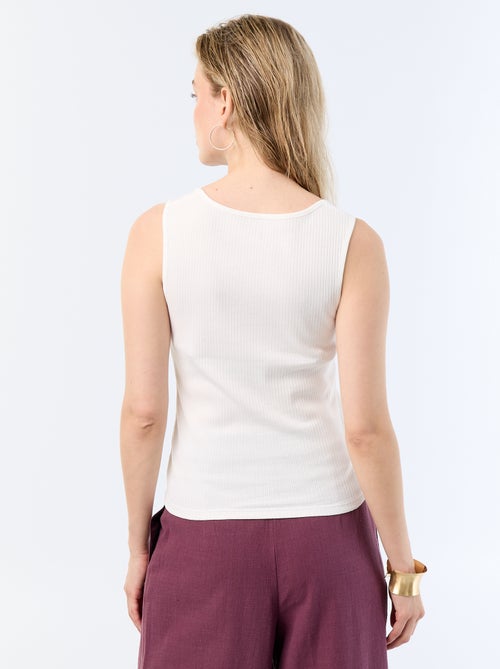 Mouwloze top - Kiabi