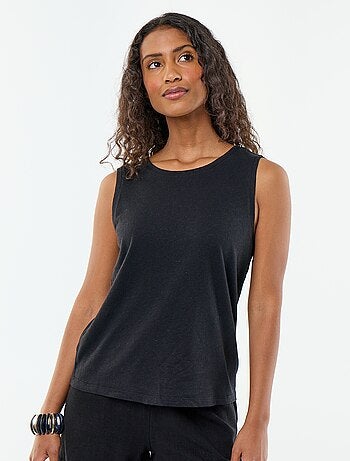 Mouwloze top