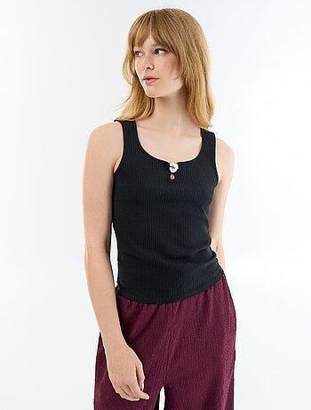 Mouwloze top