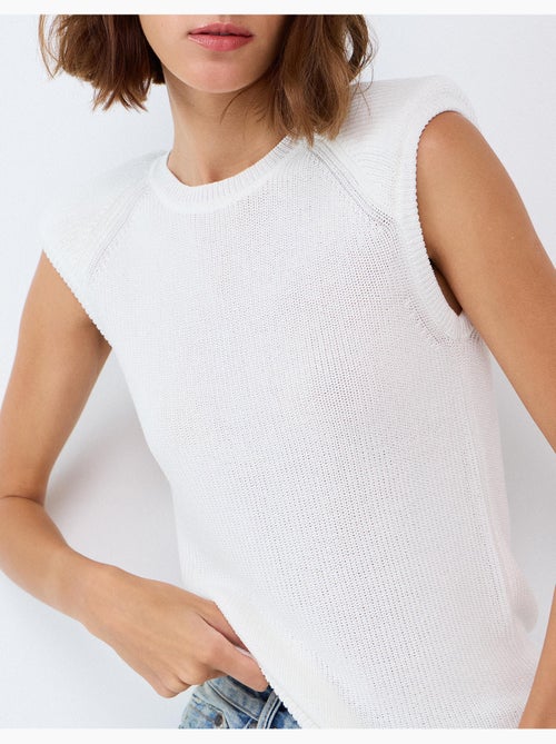 Mouwloze trui, mo fashion - Kiabi Mouwloze trui, mo fashion - Kiabi