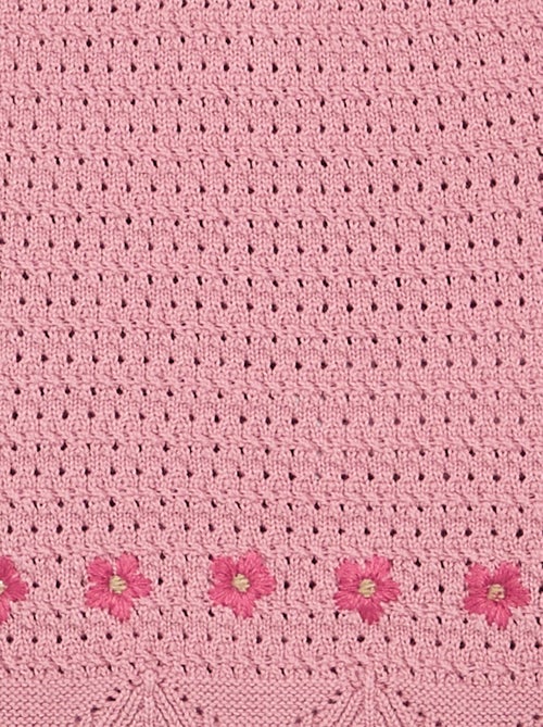 Mouwloze trui van tricot - Kiabi Mouwloze trui van tricot - Kiabi
