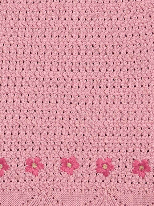 Mouwloze trui van tricot - Kiabi Mouwloze trui van tricot - Kiabi